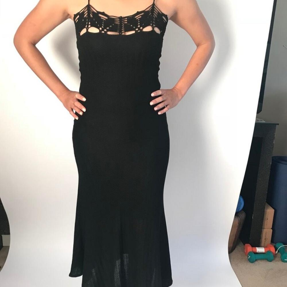 Costume National Black knit Dress, size 4 or M